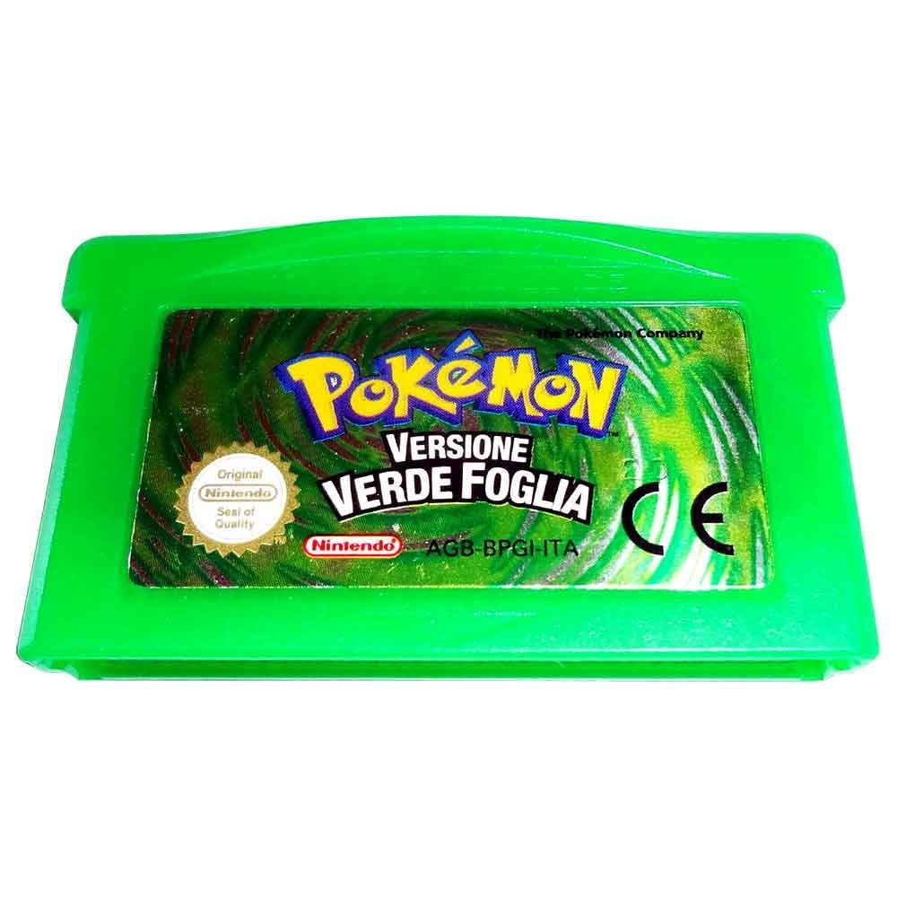 🎮 Cartuccia Gioco Pokémon 32 Bit per GBA – Smeraldo, Rosso Fuoco, Rubino, Zaffiro, Verde Foglia – Multilingua