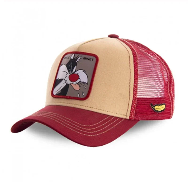 High Quality Brand Anime Cartoon Snapback Cotton Baseball Cap