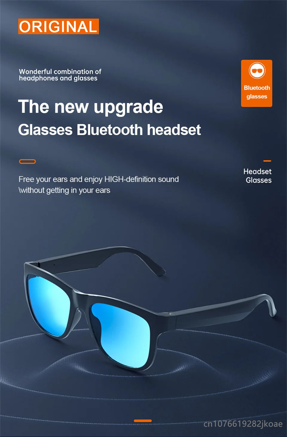 Lenovo Lecoo C8 Smart Glasses Bluetooth 5.0 Sunglasses