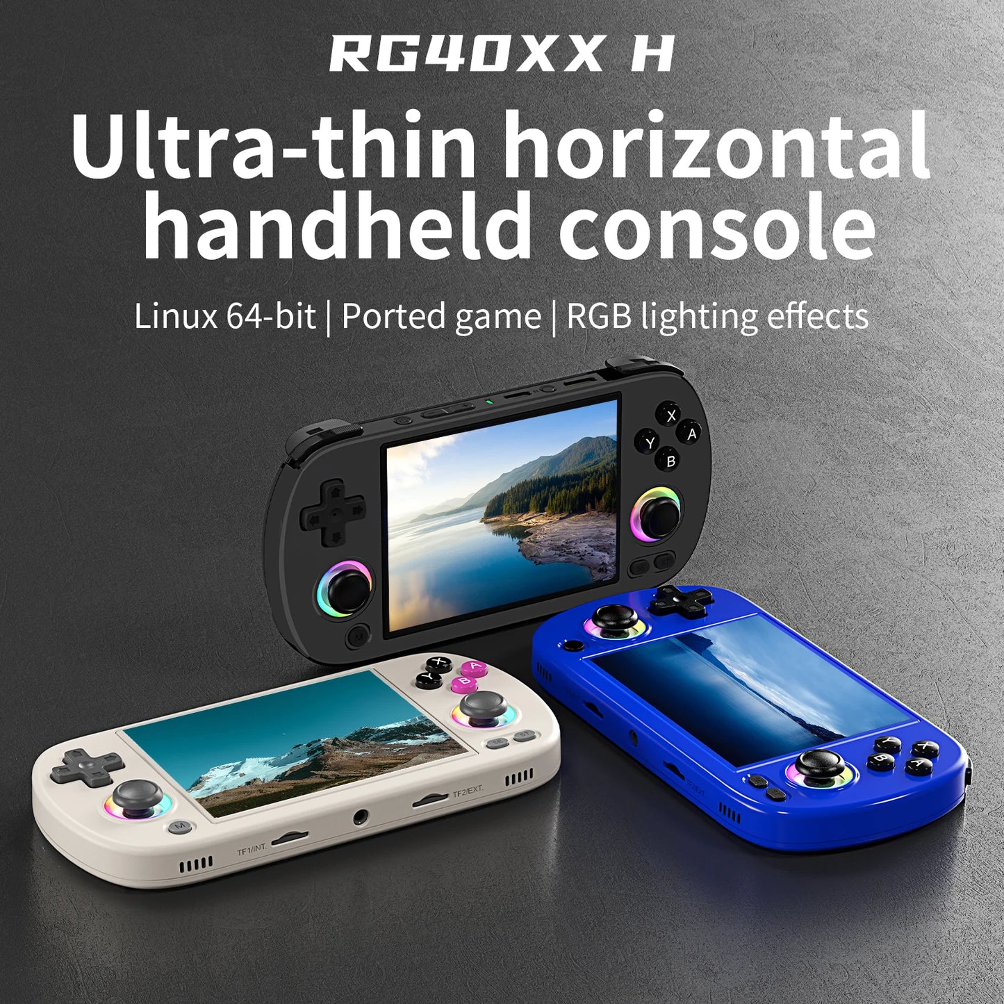 Anbernic RG40XX H – Console Portatile Retro di Nuova Generazione