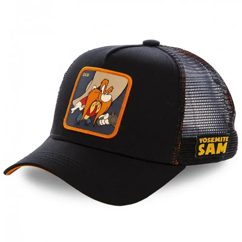 High Quality Brand Anime Cartoon Snapback Cotton Baseball Cap
