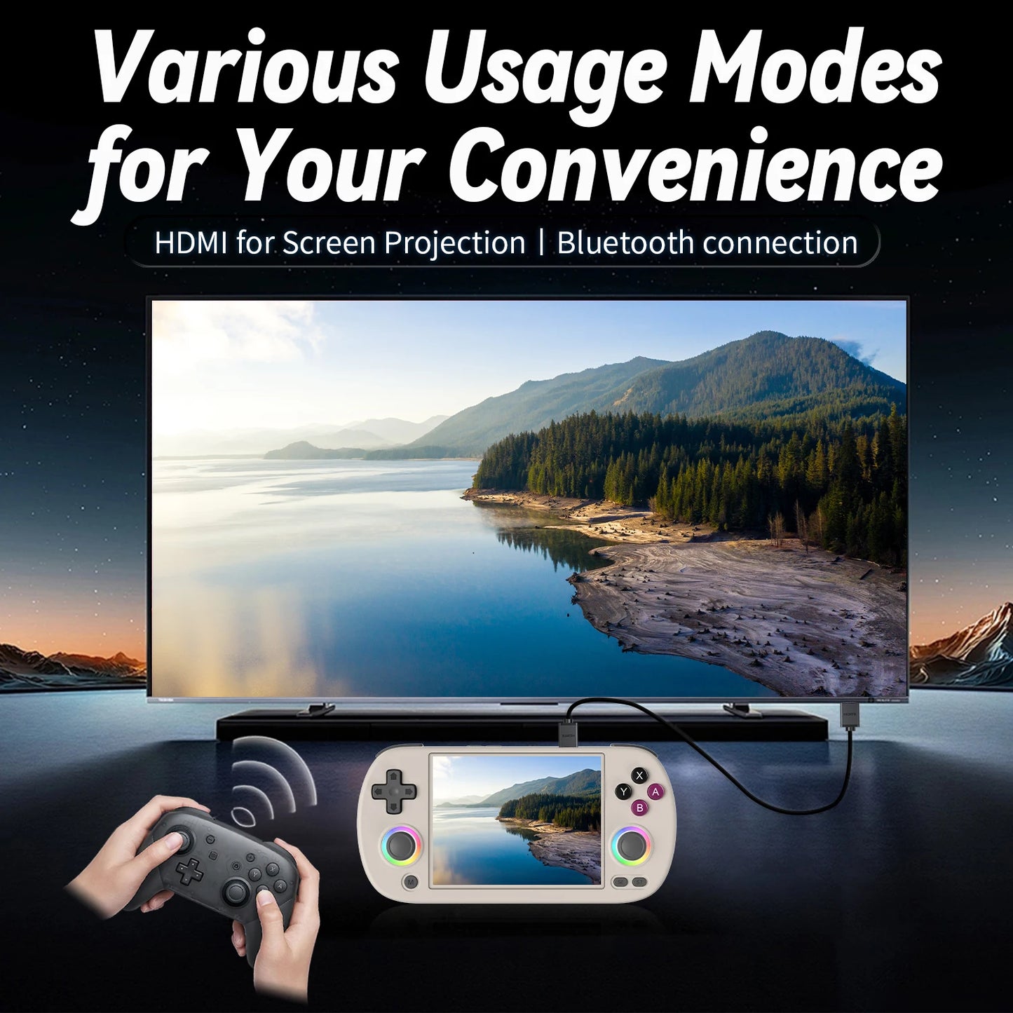 Anbernic RG40XX H – Console Portatile Retro di Nuova Generazione