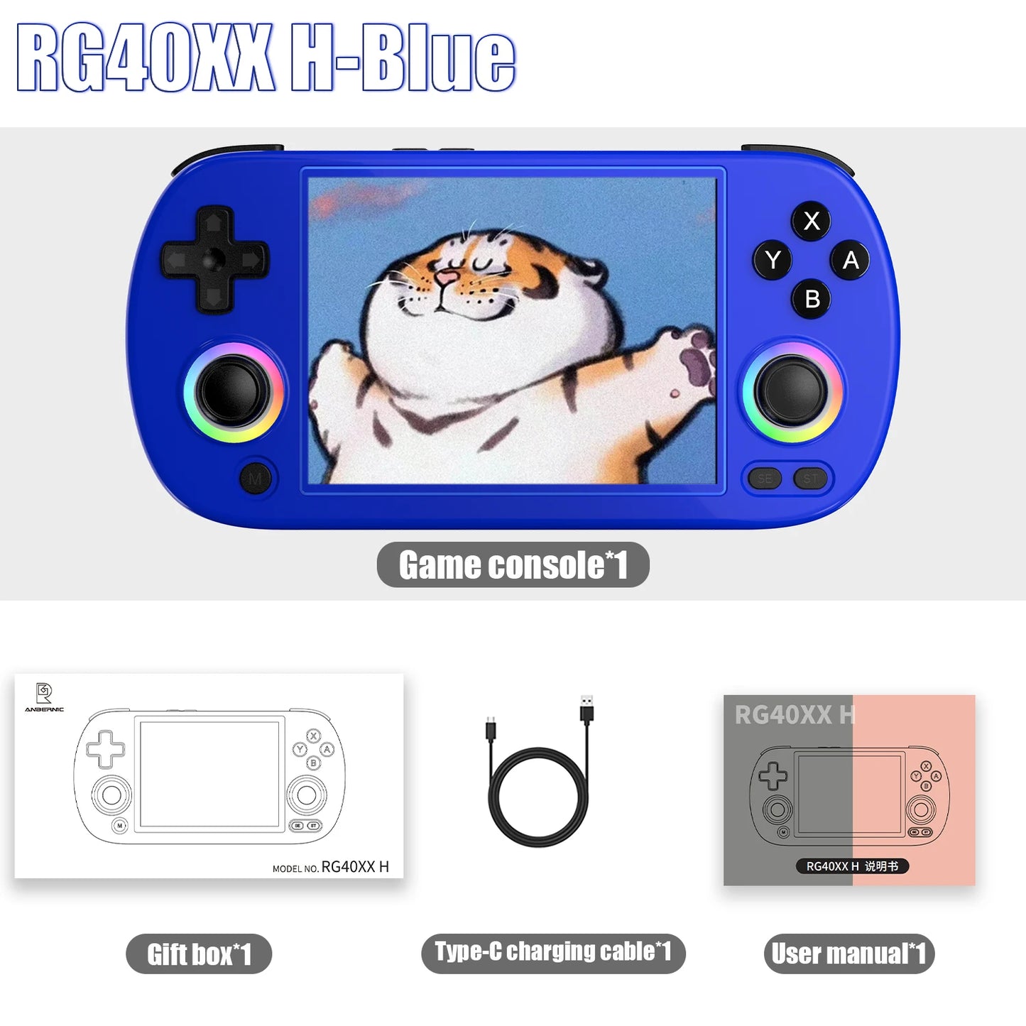 Anbernic RG40XX H – Console Portatile Retro di Nuova Generazione