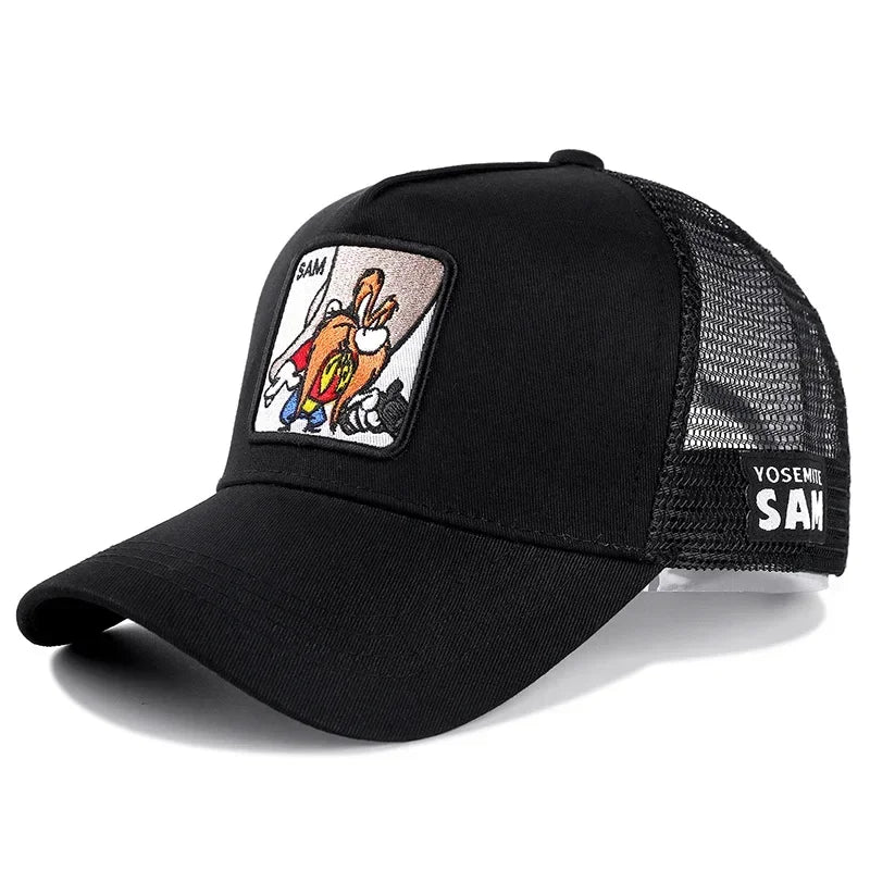 High Quality Brand Anime Cartoon Snapback Cotton Baseball Cap