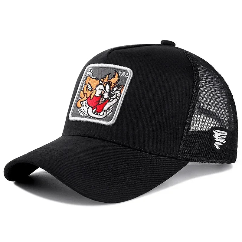 High Quality Brand Anime Cartoon Snapback Cotton Baseball Cap