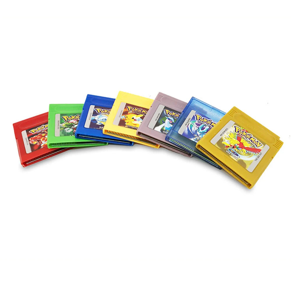 Pokemon GameBoy Color - Rosso Giallo Blu Argento Verde Cristallo Oro