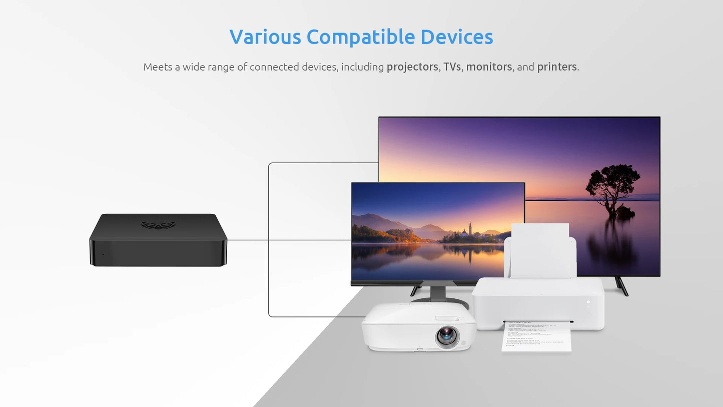 BMAX Mini PC B1PRO Windows 11 Pro 8GB RAM 128GB ROM N4000