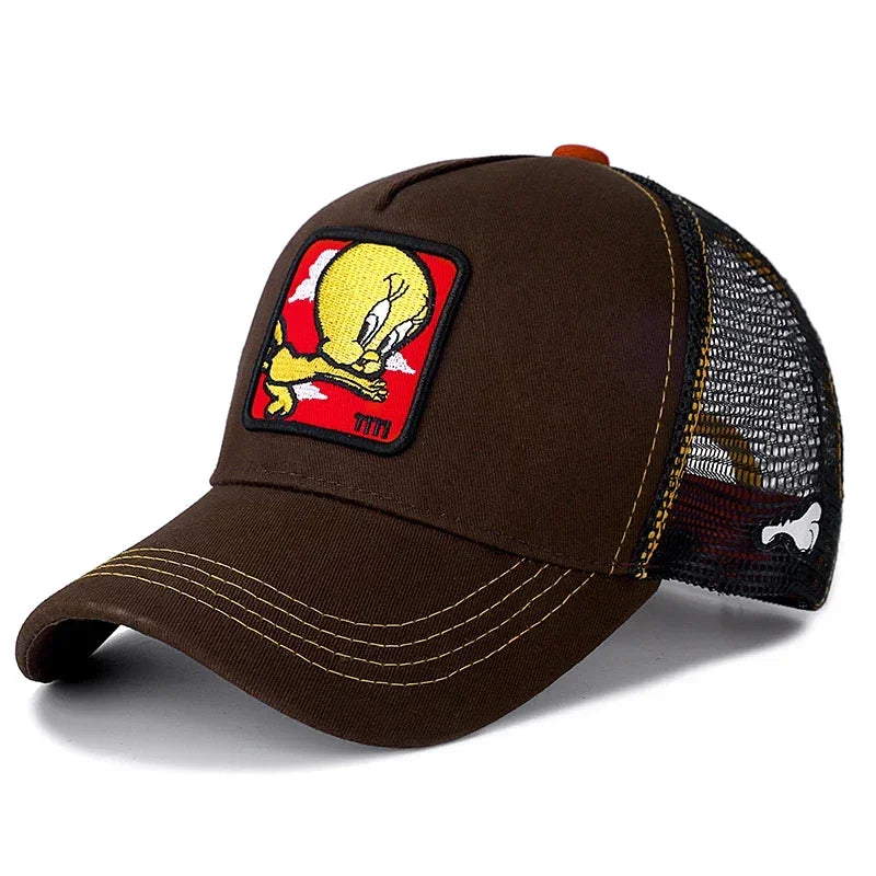 High Quality Brand Anime Cartoon Snapback Cotton Baseball Cap