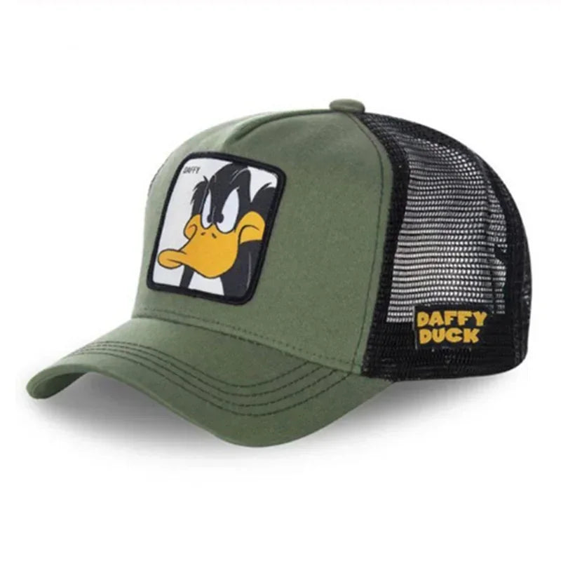 High Quality Brand Anime Cartoon Snapback Cotton Baseball Cap
