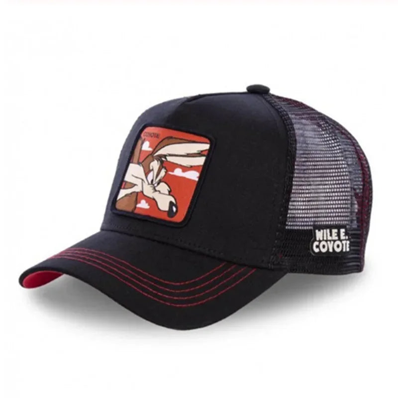 High Quality Brand Anime Cartoon Snapback Cotton Baseball Cap