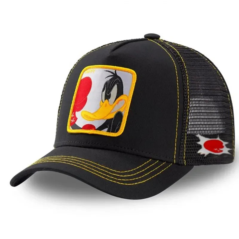 High Quality Brand Anime Cartoon Snapback Cotton Baseball Cap