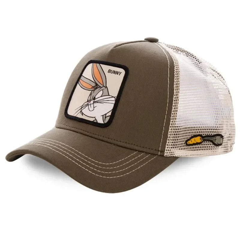 High Quality Brand Anime Cartoon Snapback Cotton Baseball Cap
