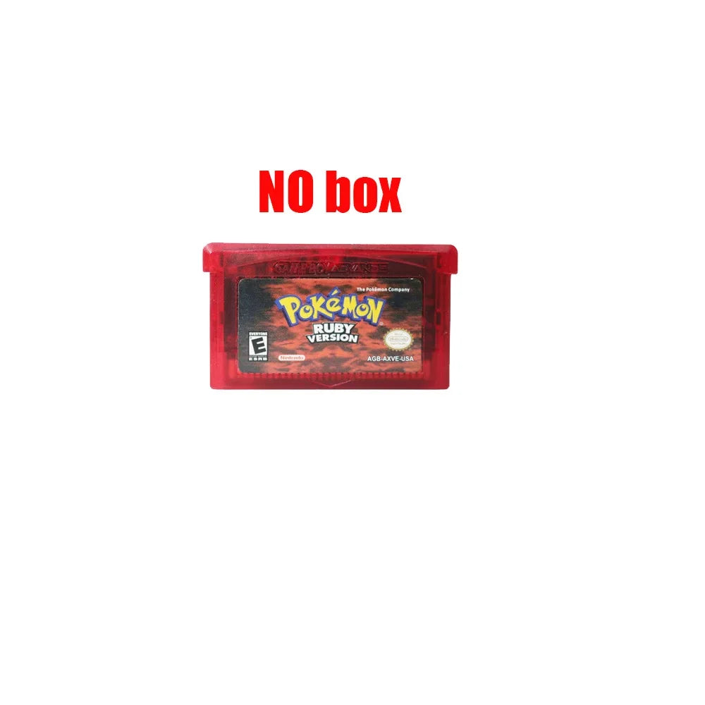 2024 Pokemon Emerald FireRed Leafgreen Ruby Sapphire - Lingua Inglese