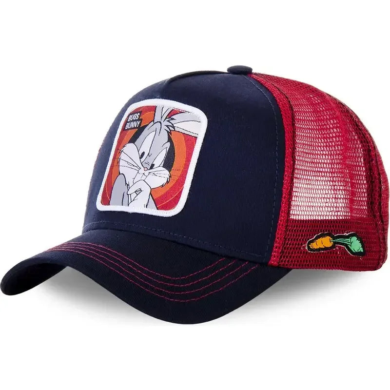 High Quality Brand Anime Cartoon Snapback Cotton Baseball Cap