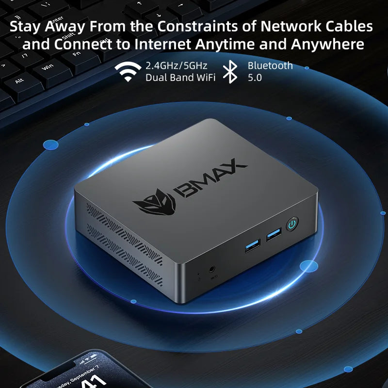 Bmax B3 Mini Pc Windows 11 Intel N5095 8Gb Ram Ddr4 256Gb Ssd Intel Uhd