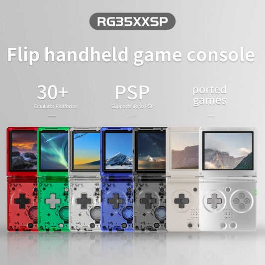 Console di gioco retrò portatile schermo IPS 3,5' 64G 4K + giochi regali