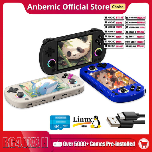 Anbernic RG40XX H – Console Portatile Retro di Nuova Generazione